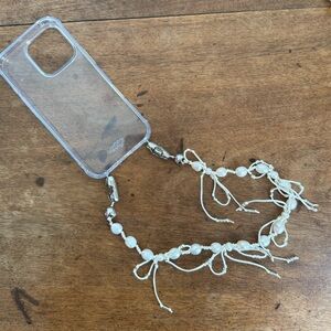 Ossa Phone Case and Pearl Wristlet iPhone 16 Pro